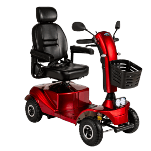 Scooter elettrico MGS Distribuzioni – vista laterale